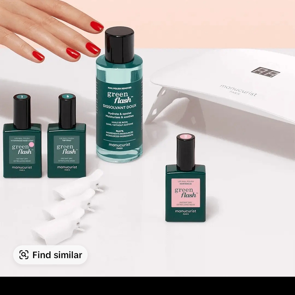 Green Nail Polish Set - Green